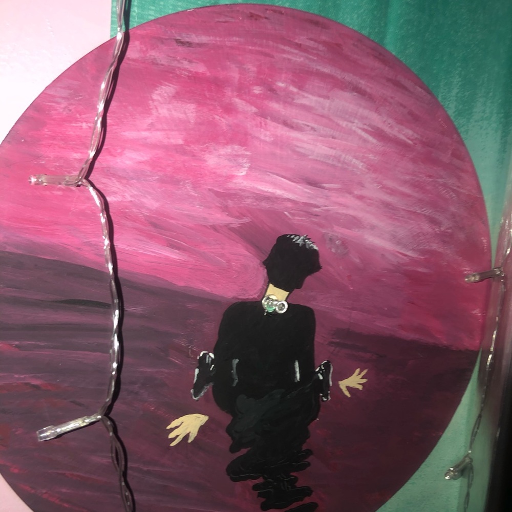 Harry styles painted Vinyl :)